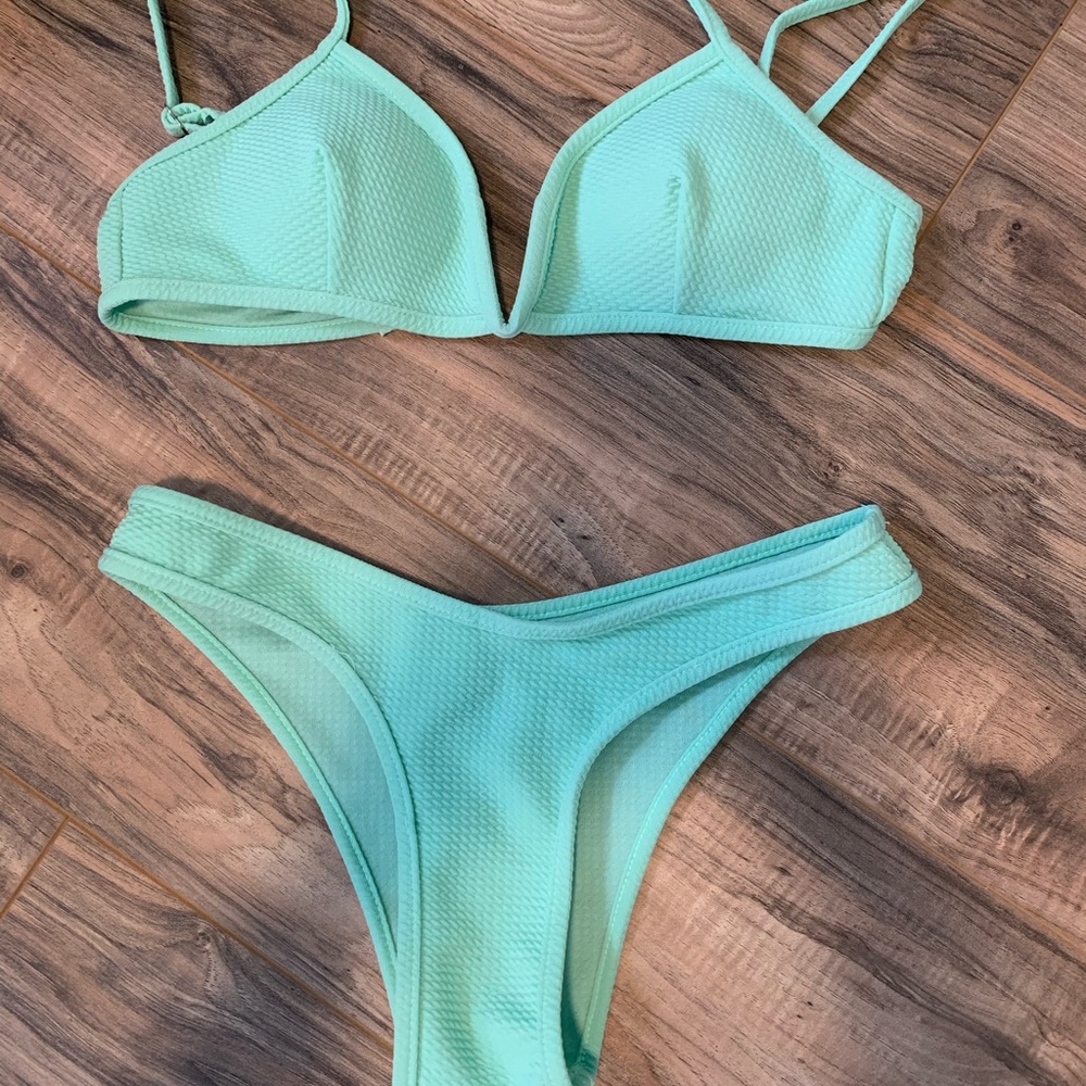 Green Shein Bikini!